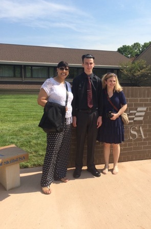 SkillsUSA-walk-Wilson-Tech-teachers-Brandon-Boyle-web
