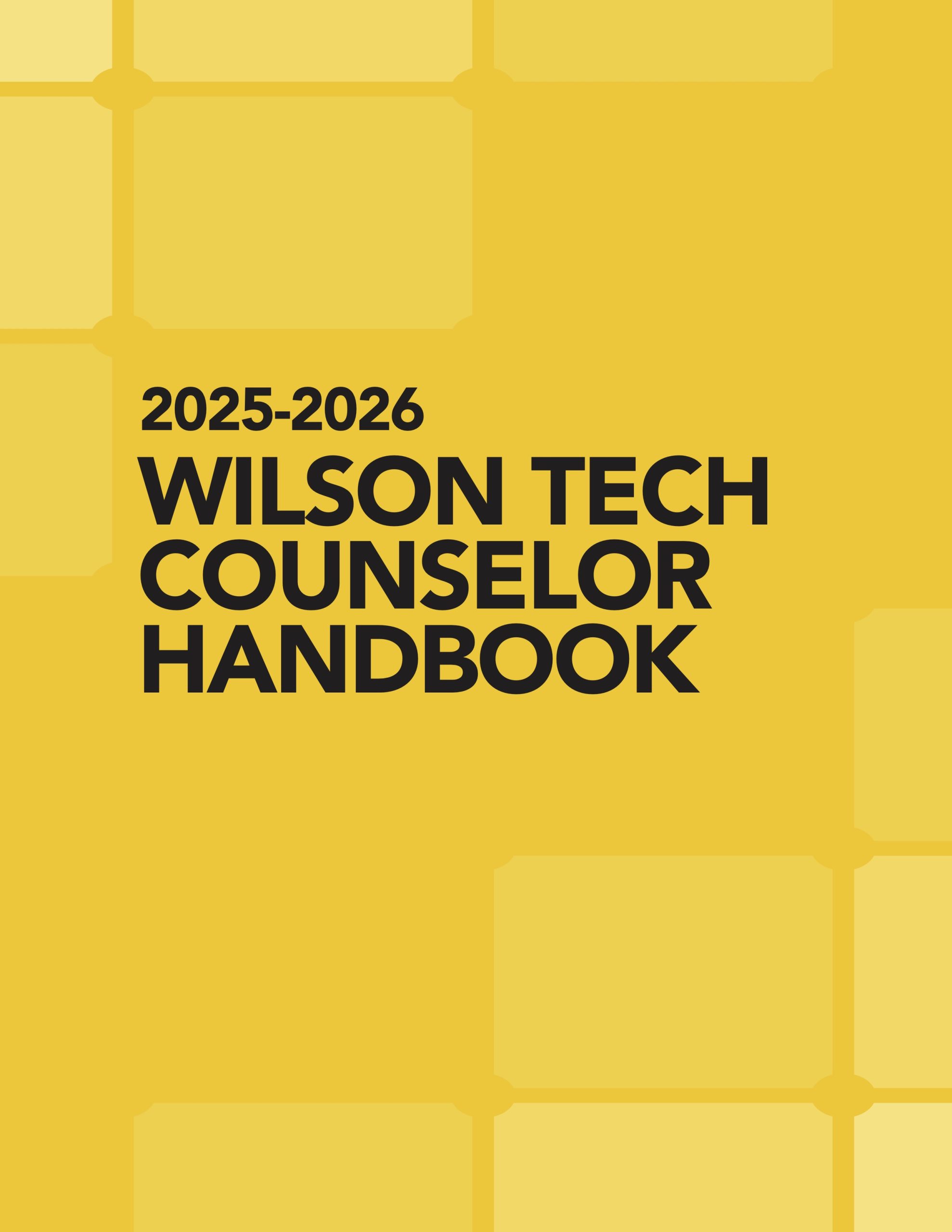 Wilson Tech Handbook - Wilson Tech